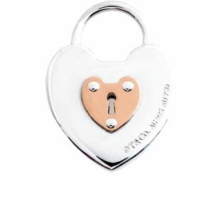 Tiffany & Co. Heart Key Lock Pendant 18K